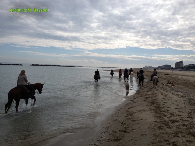 Cavalcata al mare
