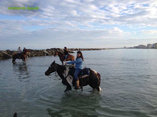 Cavalcata al mare